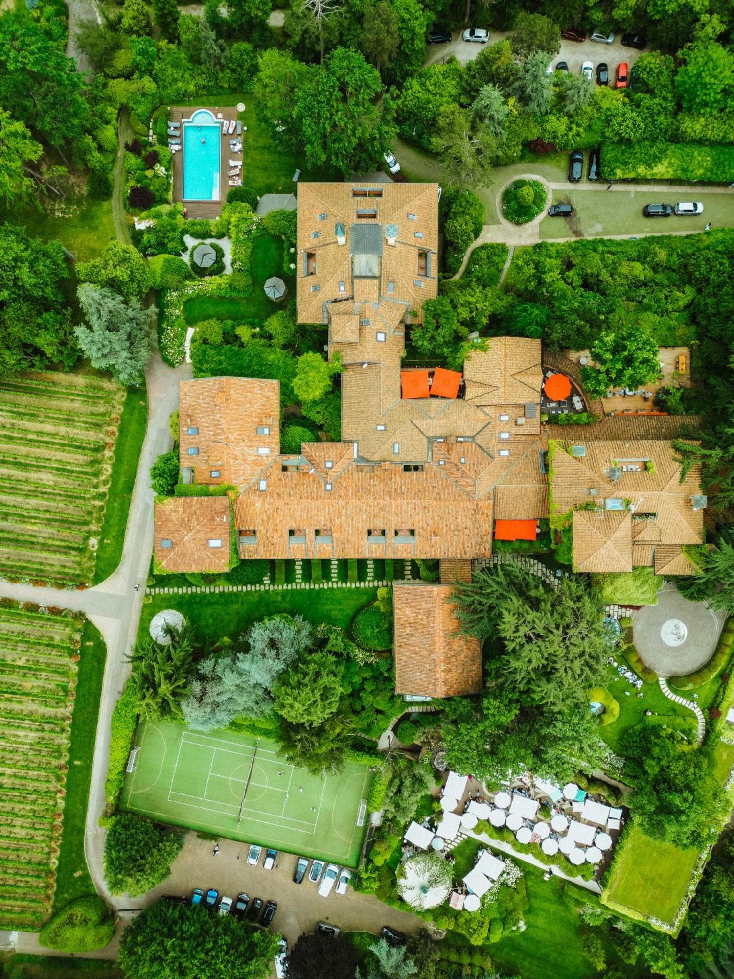 L'Albereta Relais & Chateaux Ербуско Екстериор снимка